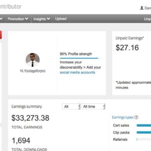 Shutterstock Contributor Account